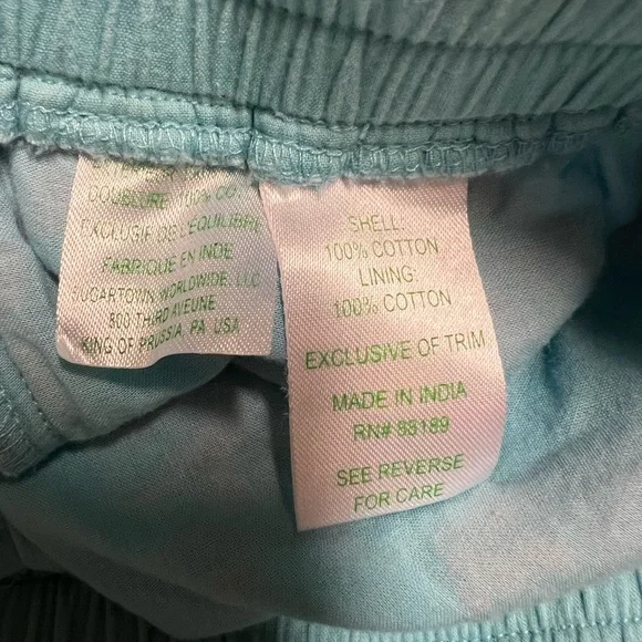 Lilly Pulitzer Baybreeze Embroidered Pineapple Shorts - Picture 6 of 6